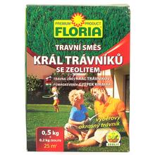 FLORIA KRÁL TRÁVNÍKŮ 0,5kg + 200g ZEOLIT - FLORASYSTEM