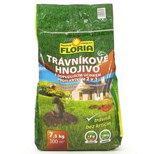 FLORIA HNOJ.TRÁVN. S odpuzují PROTI krtkum 7,5kg - Granulováno | FLORASYSTEM