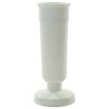 VÁZA ZATÍŽENÍM 35cm BÍLÁ - Vázy hřbitovní | FLORASYSTEM
