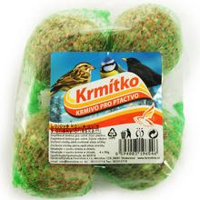 Krmítko - Lojová koule s oříšky 4x90g 18 / k. - Krmiva | FLORASYSTEM