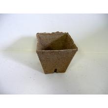 Rašelinový sadbovací 8x8cm zářez, hranaté 30023092 - Sadbovače | FLORASYSTEM