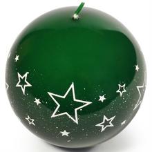 BÍLÉ HVĚZDY KOULE 100 ZELENÁ - Hviezda | FLORASYSTEM