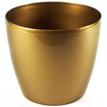 206 KVĚTINÁČ MAGNOLIA ZLATÝ 30xh26,5CM - Okrúhly dizajnový | FLORASYSTEM