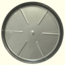 606 MISKA NR5 STŘÍBRNÁ 19,7xh2,9CM - FLORASYSTEM