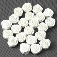 24FL01-101 růžička BÍLÉ 1,3cm S / 22 LEPICÍ SUPER CENA! - FLORASYSTEM