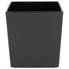 551 OBAL + VKLAD JUKA ANTRACIT 19x19x19cm - Štvorcový nízky s vkladom | FLORASYSTEM