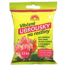 Vlhčené ubrousky na rostliny 15ks - FLORASYSTEM