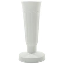 VÁZA ZATÍŽENÍM 32cm BÍLÁ - FLORASYSTEM