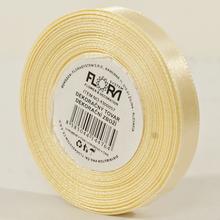 SATEN STUHA 10MM / 15M KRÉMOVÁ BARVA 002 - FLORASYSTEM