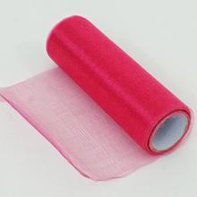 ORGANZA rolích 16CMX6M BARVA 33 cyklámenová - Organza, tyl | FLORASYSTEM