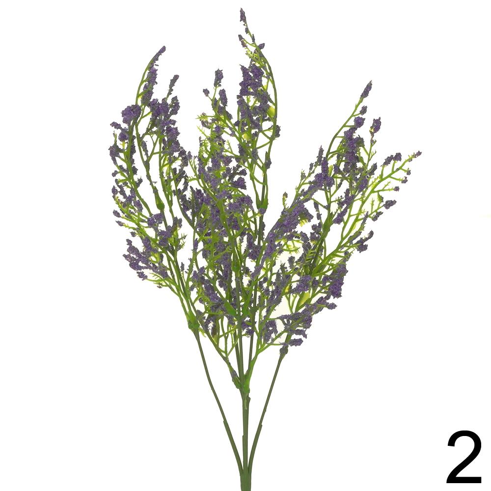 Umělý zápich limonka fialová 35 cm