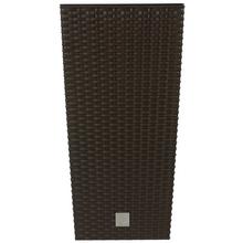DRTS200 OBAL + VKLAD RATO SQUARE UMBRA-HNĚDÝ 20x20xh37,6cm / 11,4L - FLORASYSTEM