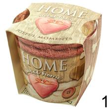 Sviečka v skle s vôňou Home Sweet Home, 115g.