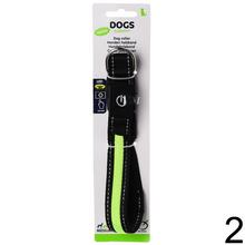 LED obojok pre psov v mixe farieb, dĺžka 34-41 cm.
