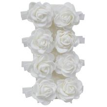 PĚNOVÁ RŮŽE na kolíčky S / 8 3CM - FLORASYSTEM