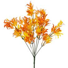 ZELEŇ PODZIM 42cm - Zápich oranžový / červený / hnedý | FLORASYSTEM