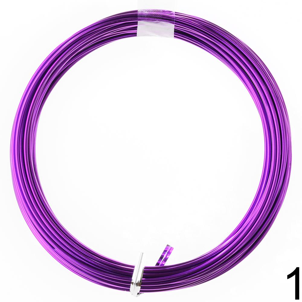 Modrý hliníkový drát OASIS 2mm x 10m