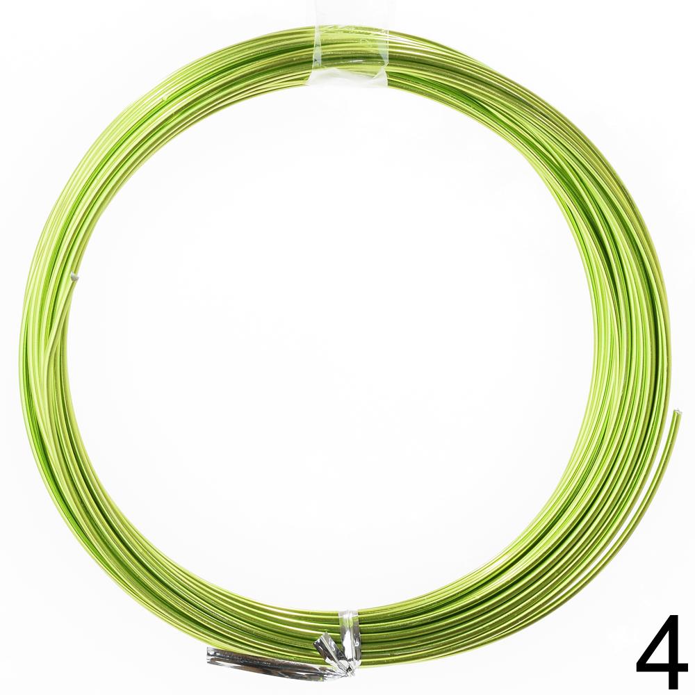 Modrý hliníkový drát OASIS 2mm x 10m