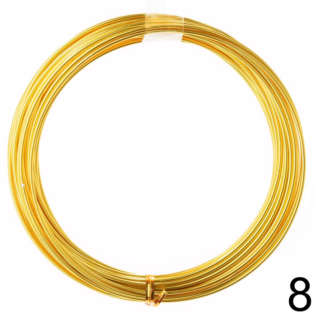Modrý hliníkový drát OASIS 2mm x 10m