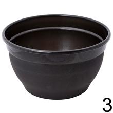 Misa IRYS 22CM v zlatej farbe s dvoma menšími miskami v oranžovej a čiernej farbe.