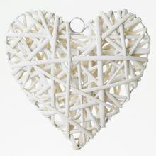 PRÚT.SRDIEČKO BÍLÉ 20X20X5CM - Srdíčka | FLORASYSTEM