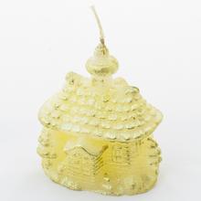 DOMEČEK KOSTEL C ECRU 9x8cm - FLORASYSTEM