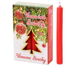 VÁNOČNÍ SVÍČKY červa. 12/115 - FLORASYSTEM