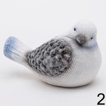 Keramický vtáčik mix vianočná dekorácia.