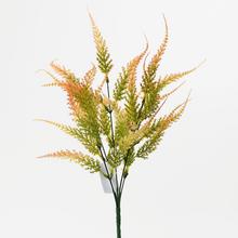 ZELEŇ kapradin ORANŽ. 35cm - Zápich oranžový / červený / hnedý | FLORASYSTEM
