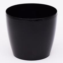 204 KVĚTINÁČ MAGNOLIA ČERNÝ 21Xh18,5cm - FLORASYSTEM