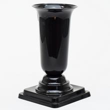 176 VÁZA 0 zatíženém ČERNÁ V26,5CM - FLORASYSTEM