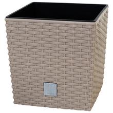 DRTS400L OBAL + VKLAD RATO LOW SZLAM 40x40xh40,8CM / 64L - Štvorcový nízky s vkladom | FLORASYSTEM