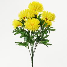 KYTICE CHRYZ. ŽLUTÁ X7 60CM - Chryzantéma | FLORASYSTEM