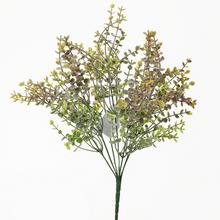 ZELEŇ MINI LÍSTKY HN.33cm - Zápich růžový, fialový | FLORASYSTEM