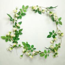 Girlandy BÍLÁ 180cm - FLORASYSTEM