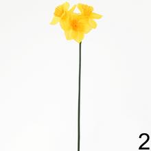 Umelé kvety narcis mix dvoch farieb, 40 cm.