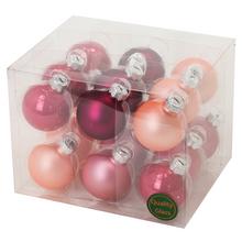 124509 KOULE VIAN. 4CM S / 18 - Skleněné | FLORASYSTEM