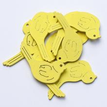 VÝŘEZ PTÁČEK ŽLUTÝ 5cm S / 20 - FLORASYSTEM