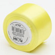 SATÉN STUHA 38mm / 10M ŽLUTÁ BARVA 082 - Saténové | FLORASYSTEM