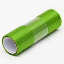 ORGANZA rolích 16CMX6M BARVA 17 ZELENÁ - FLORASYSTEM