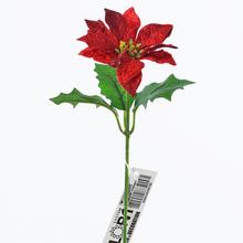 KS POINSETTIA červa. 17CM - FLORASYSTEM