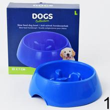 Miska pre psa Slowfeed v červenej farbe.