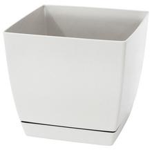 DUKP135 KVĚTINÁČ COUBI BÍLÝ 13,5x13,5xh12,4CM / 1,5L - FLORASYSTEM