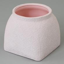 Obal růžový velký 17x17x14,5 - Obal jednobarevný | FLORASYSTEM