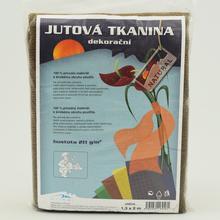 Jutová TKANINA 211gr 1,3x2m hnědá - FLORASYSTEM