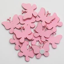 MOTÝL nalepovat. S / 12 3,5cm Ruz - Výřezy celoroční | FLORASYSTEM