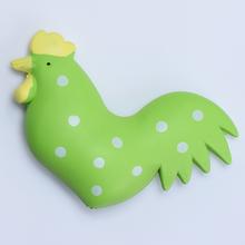 KOHOUT PLAST ZELENÁ 10X6,5CM - FLORASYSTEM