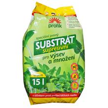 Supresivní substrát pro výsev a množení - Profík 15L / 100 / - Substráty | FLORASYSTEM