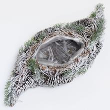 PRÚT.OBAL VLNA ZIMA 50X20X9CM - Obaly kůra, mech | FLORASYSTEM