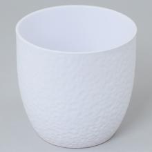 OBAL BOSTON WEIS MATT 16xh15CM - Obal bílý | FLORASYSTEM